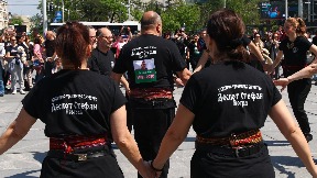 Veterani folklora na Trgu