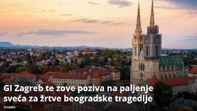 Paljenje sveća za stradale