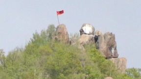 Albanska zastava nad Grabovcem