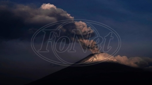 Erupcjia Popokatepetla