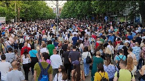 Počela protestna šetnja