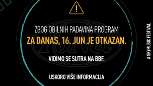 Kiša opet odložila Birfest