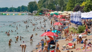 Otvaranje kupališta na Adi