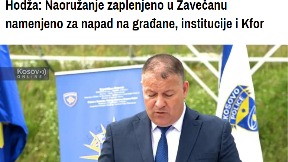 Arsenal oružja u automobilu