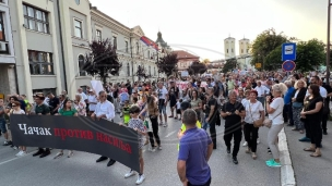 Protest Srbija protiv nasilja