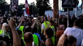 Skup završen mirno