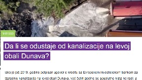 Raskid ugovora sa EIB?