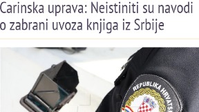 Nije zabranjen uvoz knjiga