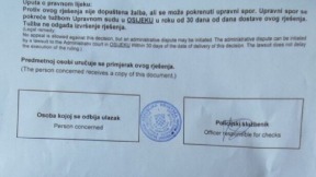 Protest zbog Simića