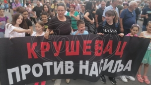 Protesti u Kruševcu, Užicu