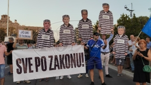 Incident na protestu je zločin
