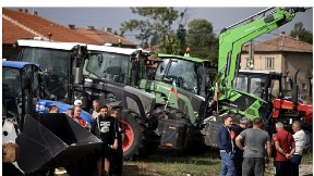 Blokade zbog uvoza žita