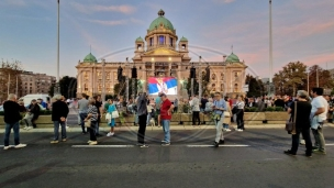 Okupljanje na 24. protestu