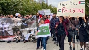Podrška Palestini iz Prištine