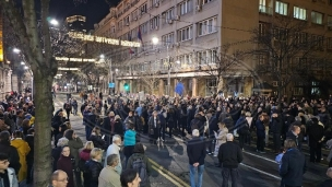 Počeo novi protest ispred RIK