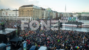 Protest protiv desničara